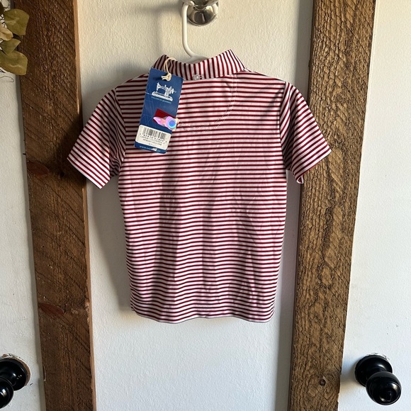 New Toddler Temple Owls Striped Polo Logo Front Temple University by Garb Inc - Picture 7 of 13